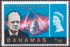Bahamas 1966 Churchill SG 267 Fine Mint