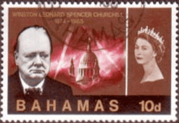 Bahamas 1966 Churchill SG 269 Fine Used