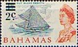 Bahamas 1966 Decimal Surcharge SG 274 Out Island Regata Fine Mint