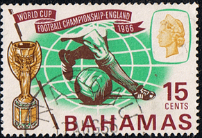 Bahamas 1966 Football World Cup SG 289 Fine Used