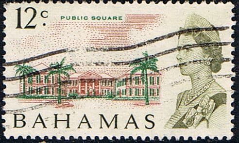 Bahamas 1967 Decimal SG 303 Public Square Fine Used
