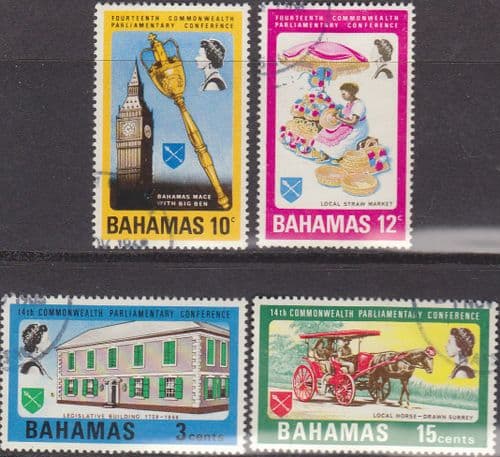 Bahamas 1968 Commonwealth Parliamentary Conference Set Fine Used