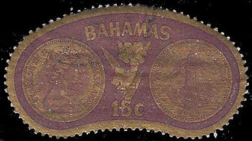 Bahamas 1968 Gold Coins SG 329 Fine Used