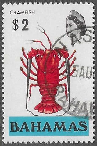 Bahamas 1971 CrayFish SG 375 Fine Used