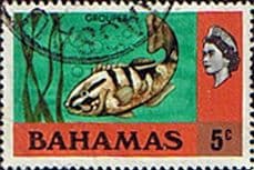 Bahamas 1971 Nassau Grouper SG 363 Fine Used