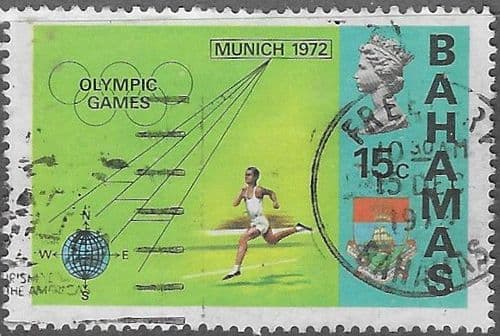 Bahamas 1972 Olympic Games, Munich SG 384 Fine Used