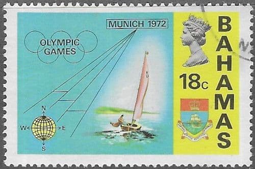 Bahamas 1972 Olympic Games, Munich SG 385 Fine Used