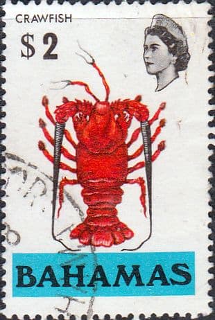 Bahamas 1976 Crawfish SG 472 Fine Used
