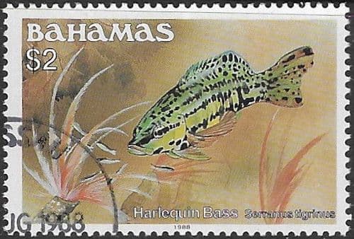 Bahamas 1986 Fish Spanish Hogfish SG 770B Fine Used
