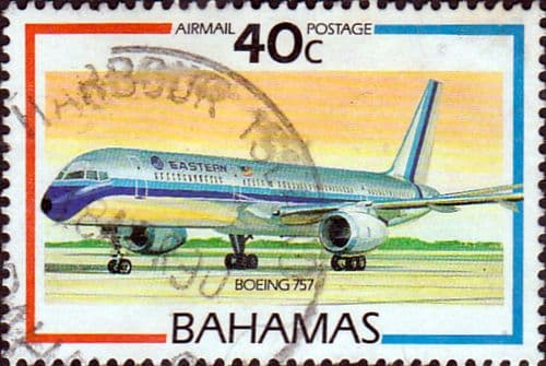 Bahamas 1987 Air Aircraft SG 801 Fine Used