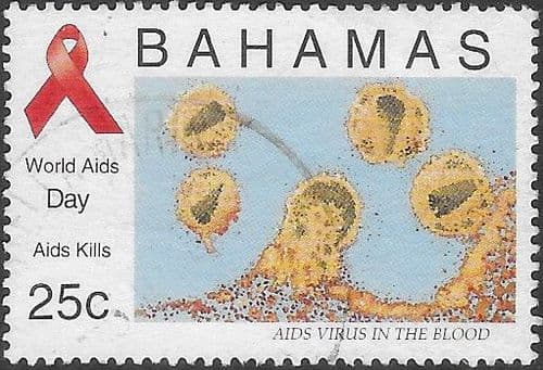 Bahamas 1995 World AIDS Day SG 1056 Fine Used