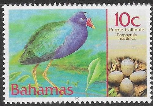 Bahamas 2001Birds and their Eggs SG 1250 Fine Mint