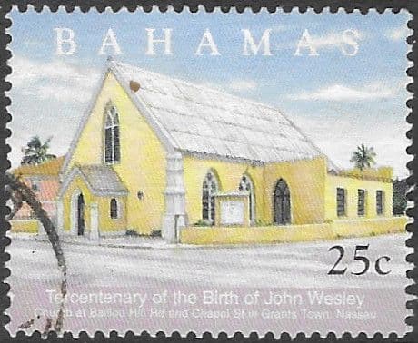 Bahamas 2004 Birth Anniversary of John Wesley SG 1343 Fine Used
