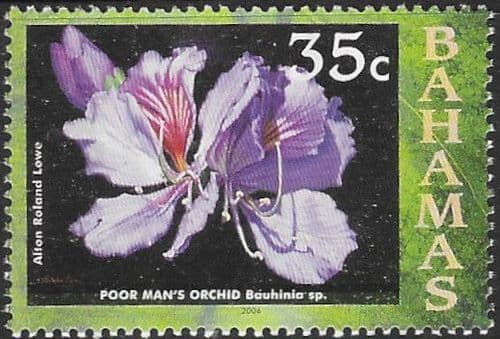 Bahamas 2006 Flowers of the Bahamas. Paintings by Alton Roland Lowe SG 1428 Fine Used