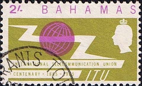 Bahamas International Telecomunication Union SG 263 Fine Used