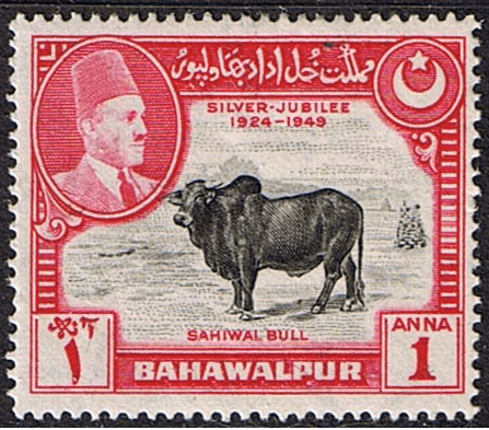 Bahawalpur 1949 Silver Jubilee SG 42 Fine Mint