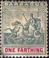 Barbados 1892 Seal of the Colony SG 105 Fine Used