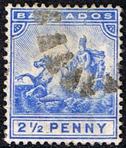 Barbados 1892 Seal of the Colony SG 109 Fine Used