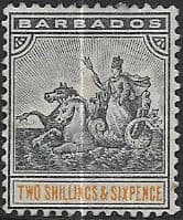 Barbados 1892 Seal of the Colony SG 114 Fine Mint