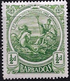 Barbados 1916 Seal of the Colony SG 182a Fine Mint