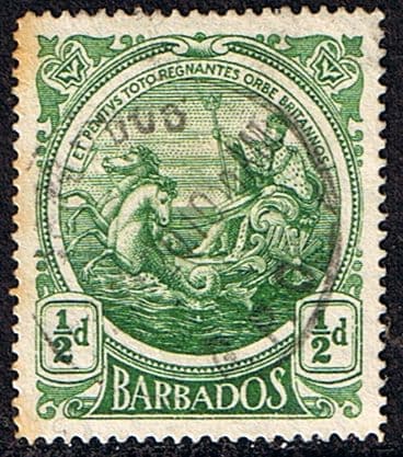 Barbados 1916 Seal of the Colony SG 182a Fine Used