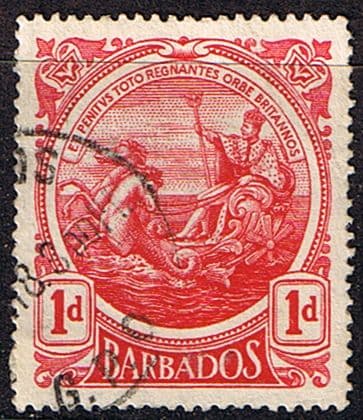 Barbados 1916 Seal of the Colony SG 183a Fine Used