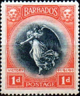 Barbados 1920 Victory SG 203 Fine Mint