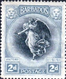 Barbados 1920 Victory SG 204 Fine Mint