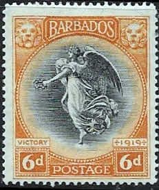 Barbados 1920 Victory SG 208 Fine Mint