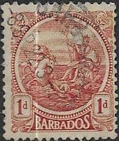 Barbados 1921 Seal of the Colony SG 220b Fine Used