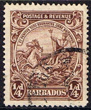 Barbados 1925 Seal of the Colony SG 229 Fine Used