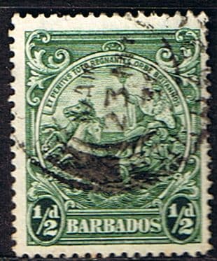 Barbados 1938 Badge of the Colony SG 248 Fine Used