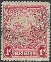 Barbados 1938 Badge of the Colony SG 249 Fine Used
