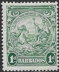 Barbados 1938 Badge of the Colony SG 249b Fine Mint