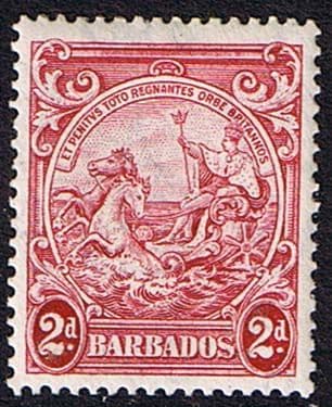 Barbados 1938 Badge of the Colony SG 250c Fine Mint