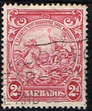 Barbados 1938 Badge of the Colony SG 250d Fine Used