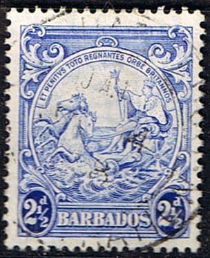 Barbados 1938 Badge of the Colony SG 251 Fine Used