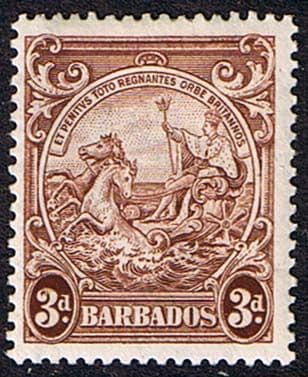 Barbados 1938 Badge of the Colony SG 252 Fine Mint
