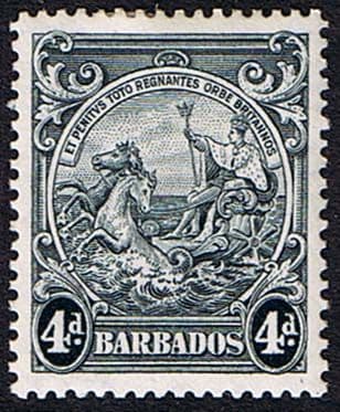 Barbados 1938 Badge of the Colony SG 253 Fine Mint