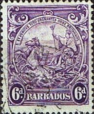 Barbados 1938 Badge of the Colony SG 254 Fine Used