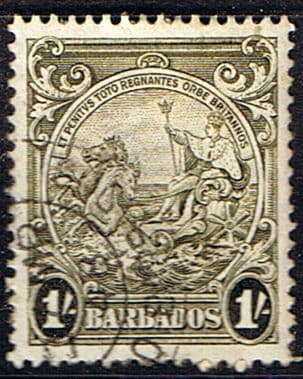 Barbados 1938 Badge of the Colony SG 255 Fine Used