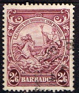 Barbados 1938 Badge of the Colony SG 256 Fine Used