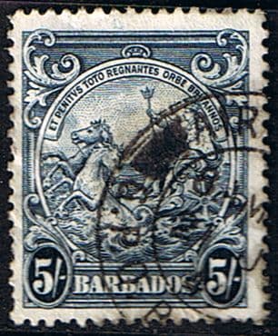 Barbados 1938 Badge of the Colony SG 256a Fine Used