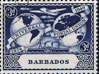 Barbados 1949 Universal Postal Union SG 268 Fine Used
