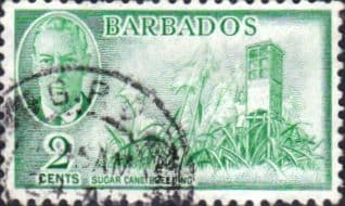 Barbados 1950 SG 272 Sugar Cane Breeding Fine Used