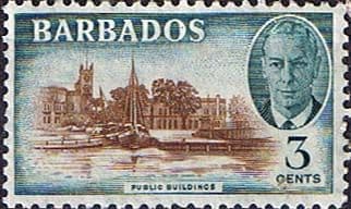 Barbados 1950 SG 273 Public Buildings Fine Mint
