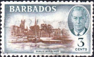 Barbados 1950 SG 273 Public Buildings Fine Used