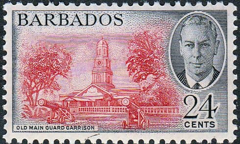Barbados 1950 SG 278 Old Main Guard Garrison Fine Mint