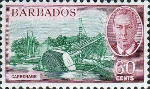 Barbados 1950 SG 280 Careenage Fine Mint