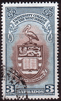 Barbados 1951 British West Indies University College SG 283 Fine Used